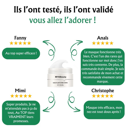 Masque anti-points noirs - Miya™